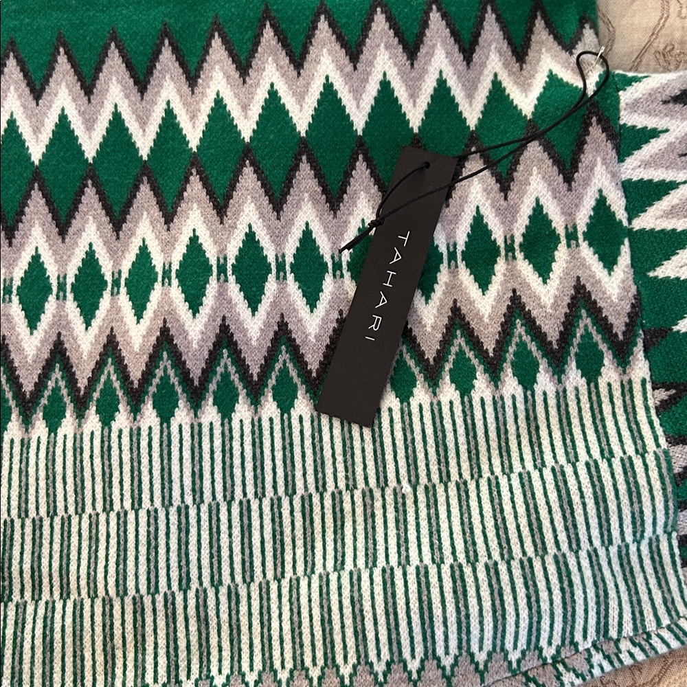 Xl Green fair isle ski sweater-BNWT - Picture 9 of 9